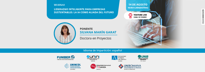 UNINCOL organiza el webinar «Liderazgo inteligente para empresas sustentables: la IA como aliada del futuro»